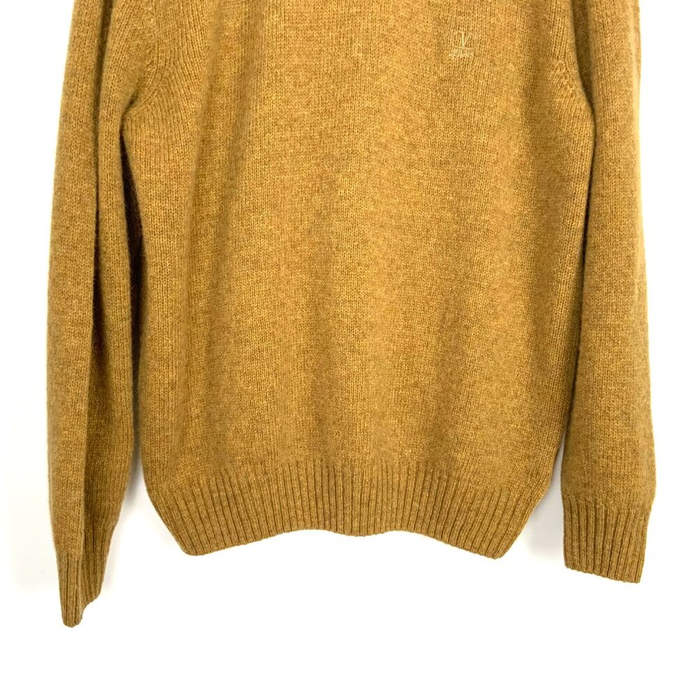 Valentino Jeans Vintage Virgin Wool Men's Knit Melange Crew Sweater Sz 52 (L-XL) - Picture 6 of 16